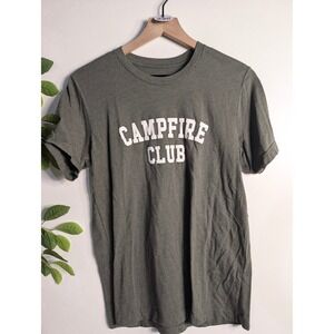 Unbranded Campfire Club Graphic Tee Sz L